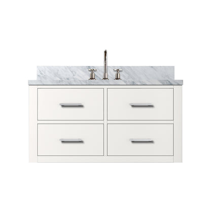 Lexora Castor 36 in. White Single Sink Bath Vanity