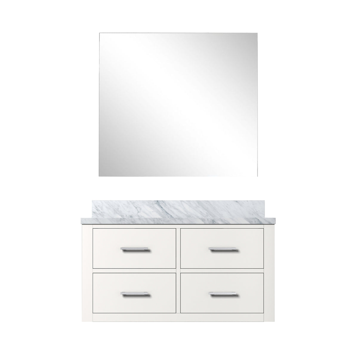 Lexora Castor 36 in. White Single Sink Bath Vanity