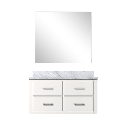 Lexora Castor 36 in. White Single Sink Bath Vanity