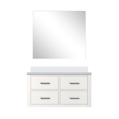 Lexora Castor 36 in. White Single Sink Bath Vanity