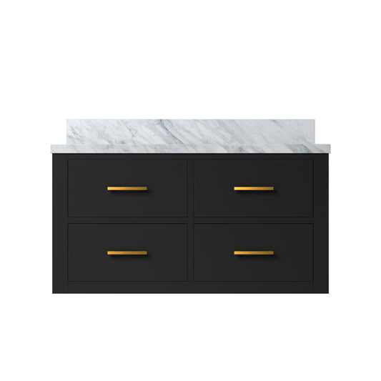 Lexora Castor 36 in. Black Single Sink Bath Vanity