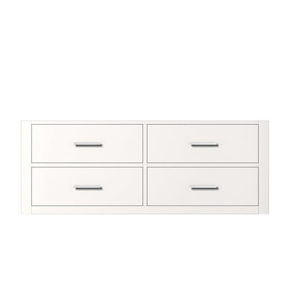 Lexora Castor 48 in. White Single Sink Bath Vanity