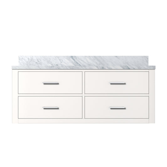 Lexora Castor 48 in. White Single Sink Bath Vanity