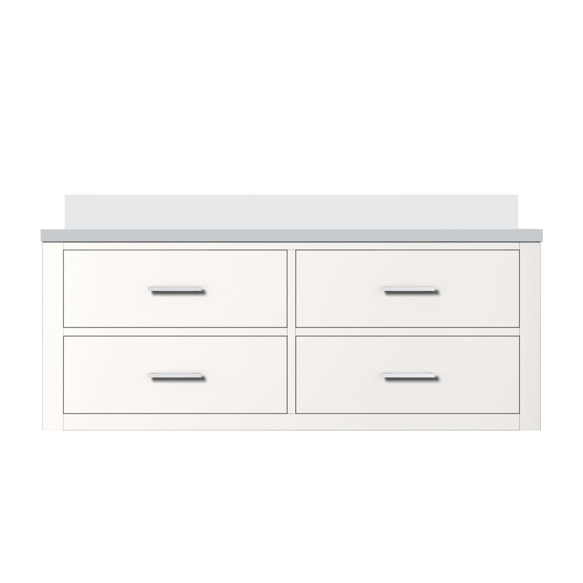 Lexora Castor 48 in. White Single Sink Bath Vanity