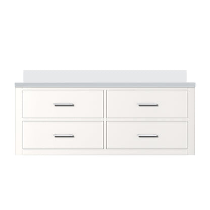 Lexora Castor 48 in. White Single Sink Bath Vanity