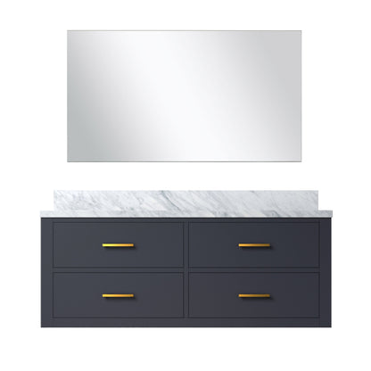 Lexora Castor 48 in. Blue Single Sink Bath Vanity
