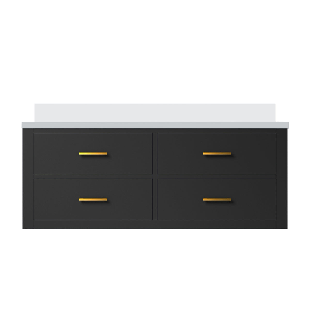 Lexora Castor 48 in. Black Single Sink Bath Vanity