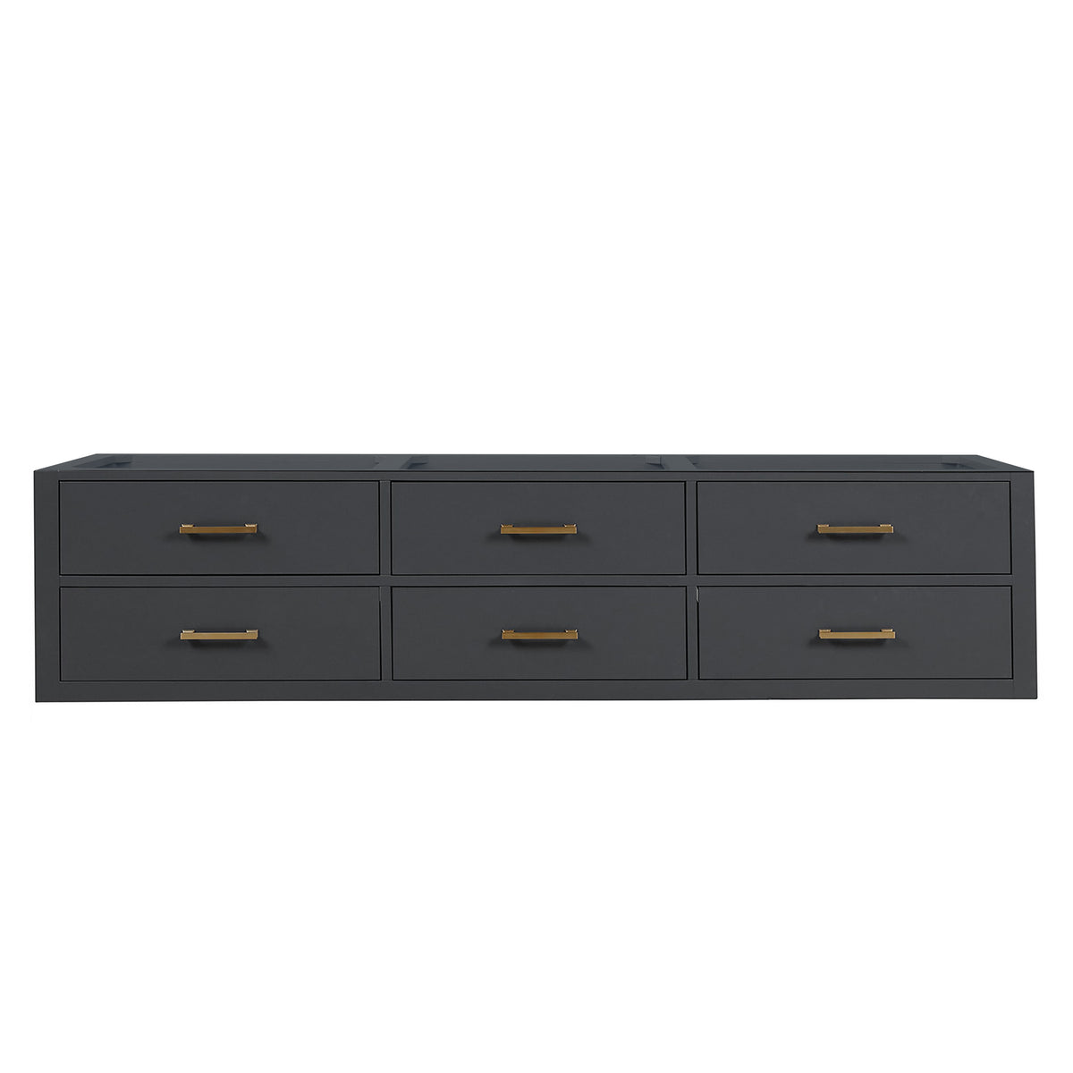 Lexora Castor 80 in. Black Double Sink Bath Vanity