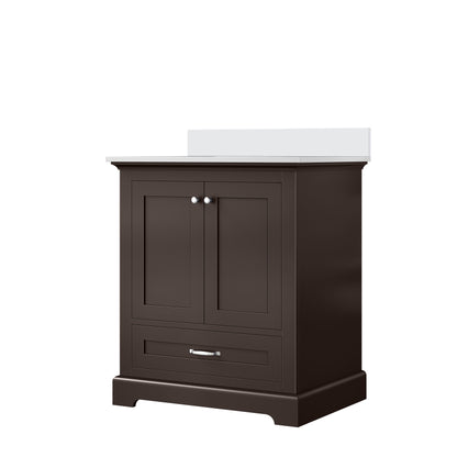Lexora Dukes 30 in. Espresso Single Sink Bath Vanity