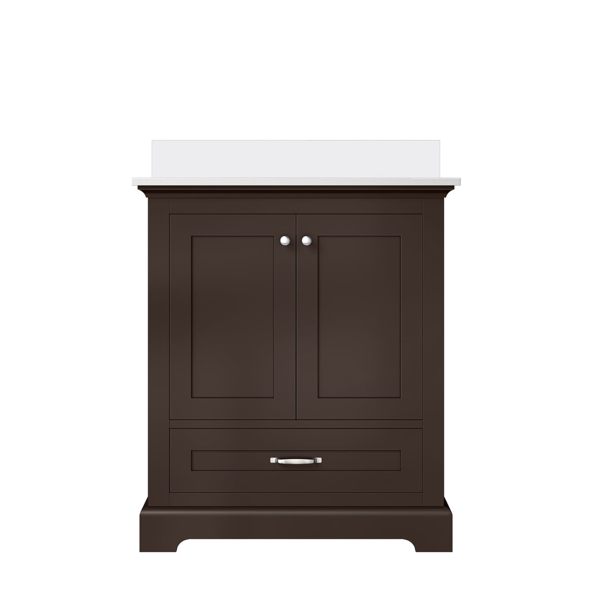Lexora Dukes 30 in. Espresso Single Sink Bath Vanity