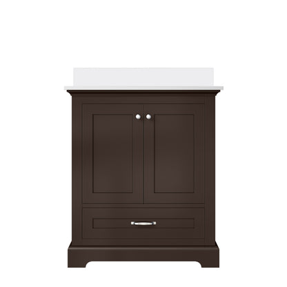 Lexora Dukes 30 in. Espresso Single Sink Bath Vanity