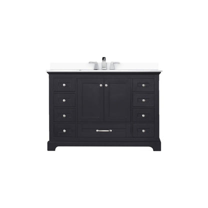 Lexora Dukes 48 in. Espresso Single Sink Bath Vanity