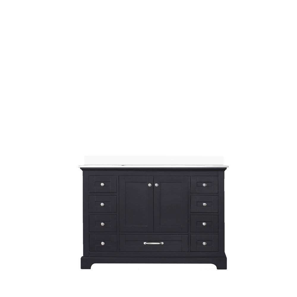 Lexora Dukes 48 in. Espresso Single Sink Bath Vanity