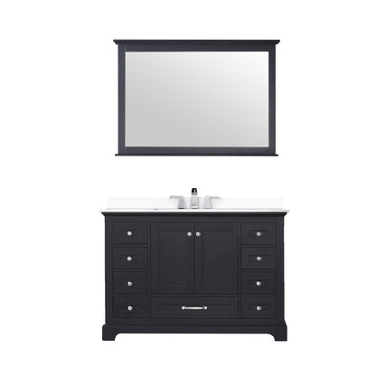 Lexora Dukes 48 in. Espresso Single Sink Bath Vanity