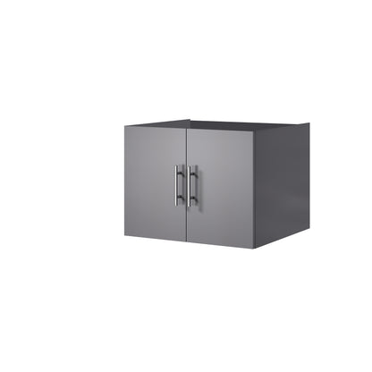 Lexora Geneva 24 in. Dark Grey Single Sink Bath Vanity