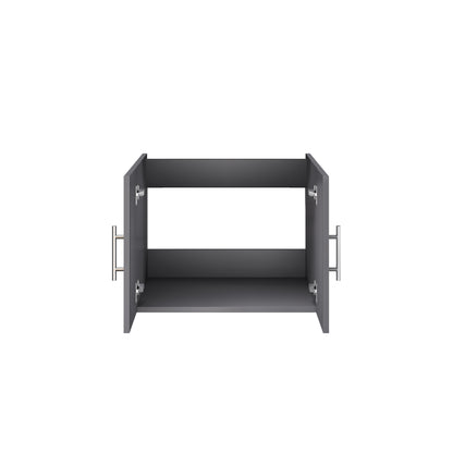 Lexora Geneva 24 in. Dark Grey Single Sink Bath Vanity