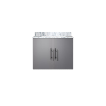 Lexora Geneva 24 in. Dark Grey Single Sink Bath Vanity