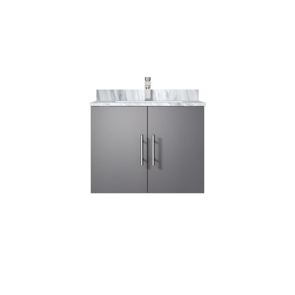 Lexora Geneva 24 in. Dark Grey Single Sink Bath Vanity