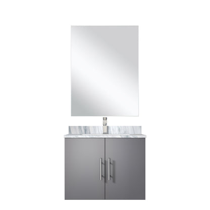 Lexora Geneva 24 in. Dark Grey Single Sink Bath Vanity