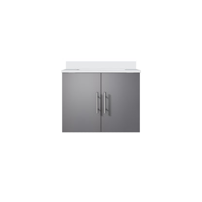 Lexora Geneva 24 in. Dark Grey Single Sink Bath Vanity