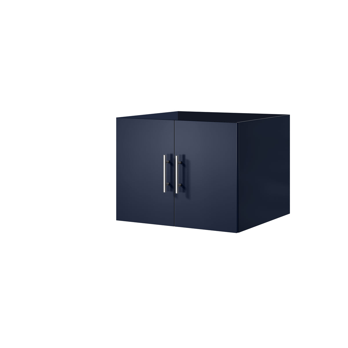 Lexora Geneva 24 in. Navy Blue Single Sink Bath Vanity