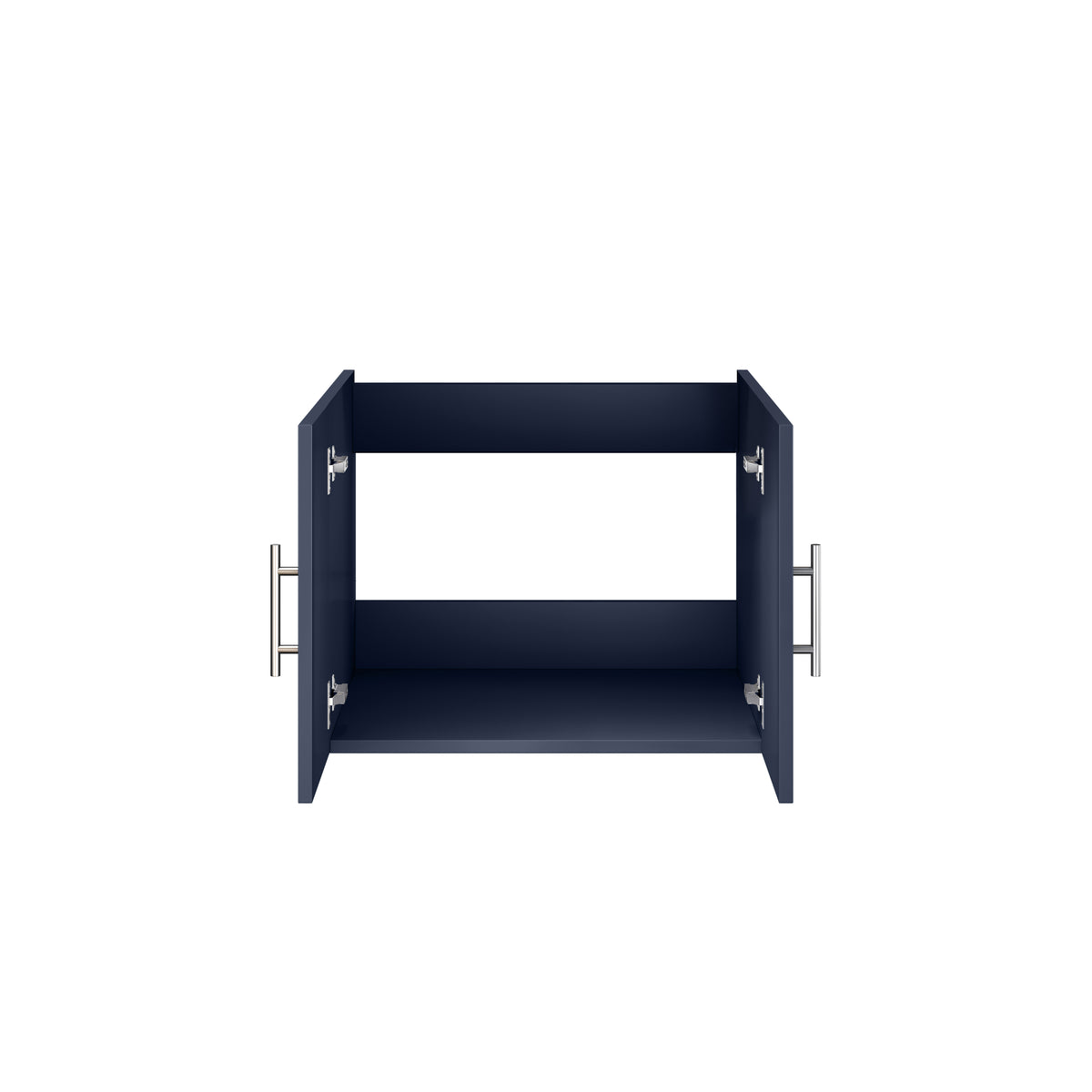Lexora Geneva 24 in. Navy Blue Single Sink Bath Vanity