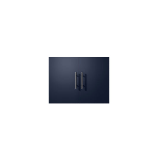 Lexora Geneva 24 in. Navy Blue Single Sink Bath Vanity