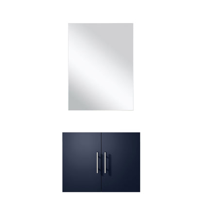 Lexora Geneva 24 in. Navy Blue Single Sink Bath Vanity