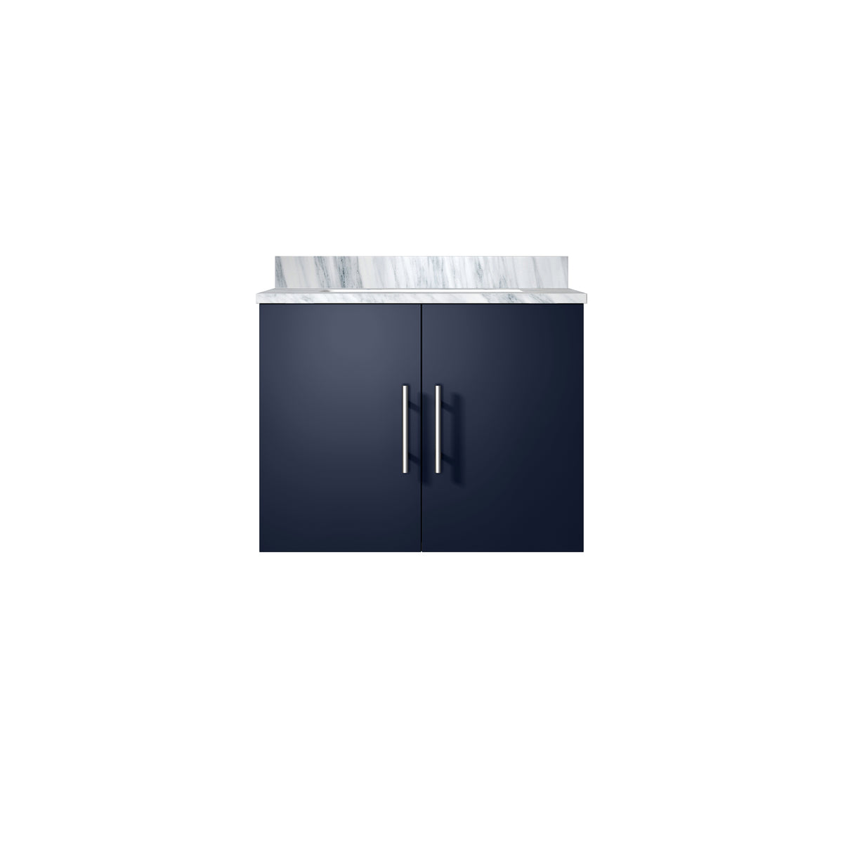 Lexora Geneva 24 in. Navy Blue Single Sink Bath Vanity