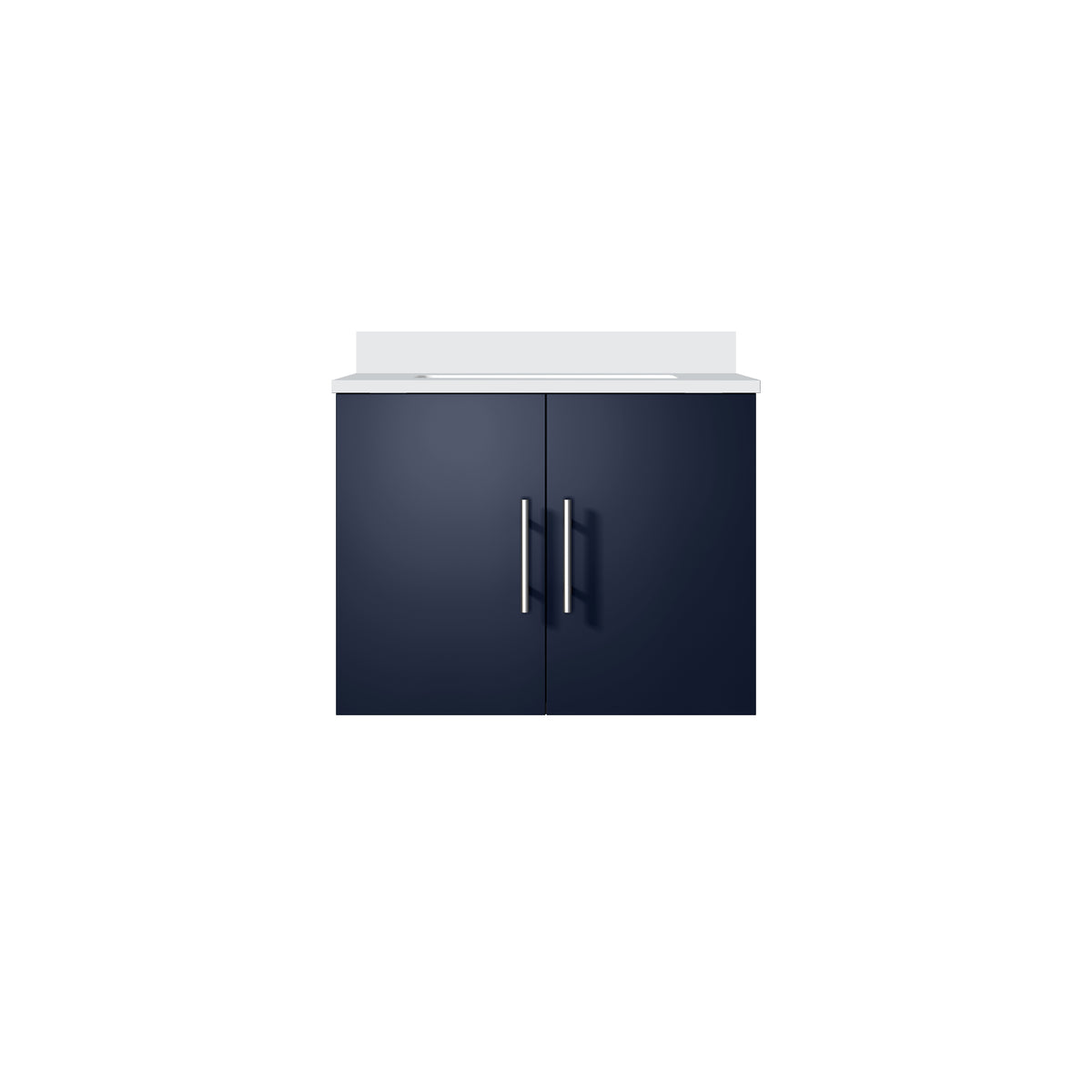 Lexora Geneva 24 in. Navy Blue Single Sink Bath Vanity