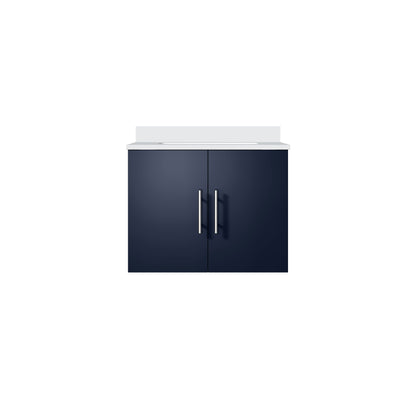 Lexora Geneva 24 in. Navy Blue Single Sink Bath Vanity