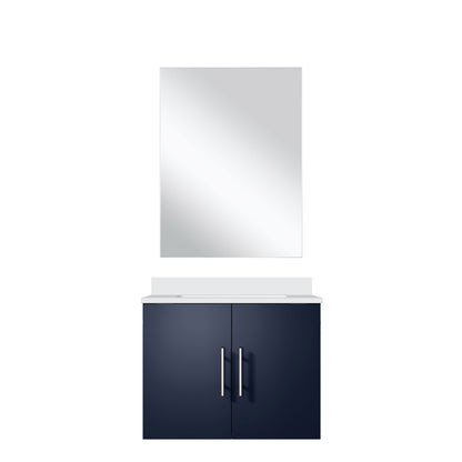 Lexora Geneva 24 in. Navy Blue Single Sink Bath Vanity