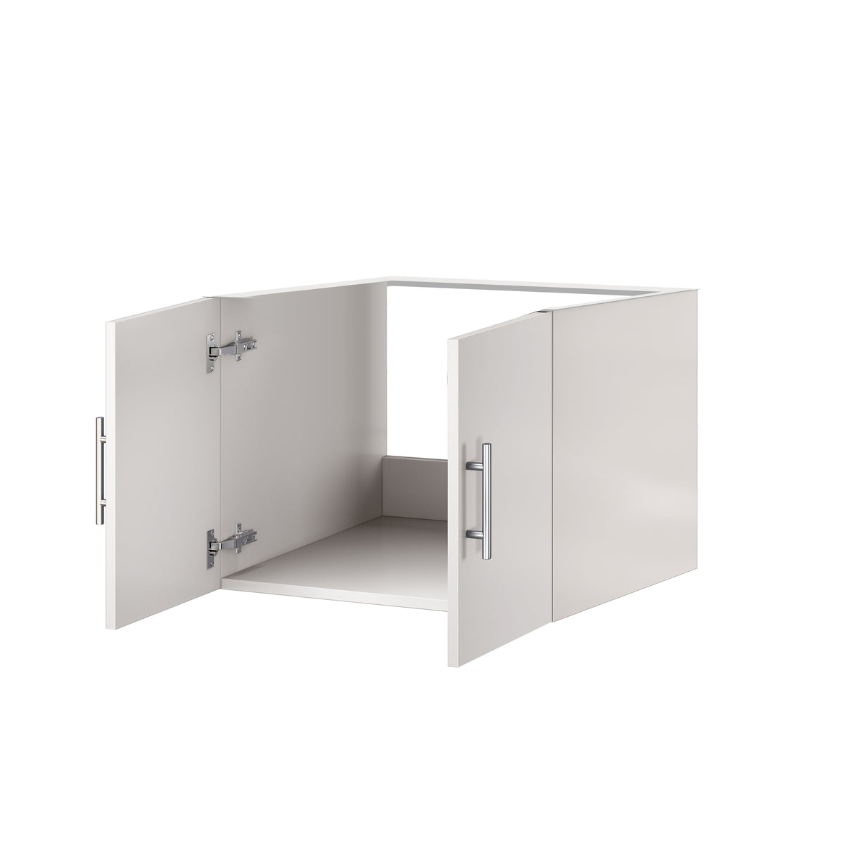 Lexora Geneva 24 in. Glossy White Single Sink Bath Vanity