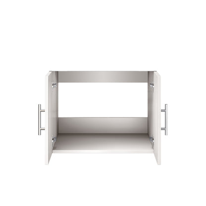 Lexora Geneva 24 in. Glossy White Single Sink Bath Vanity
