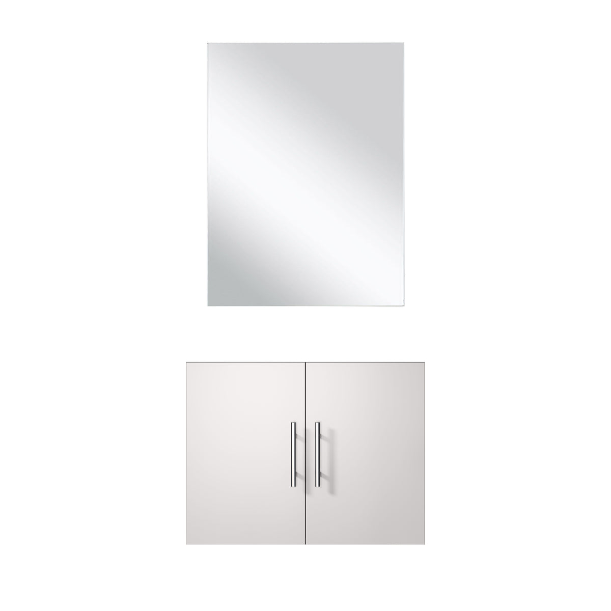 Lexora Geneva 24 in. Glossy White Single Sink Bath Vanity