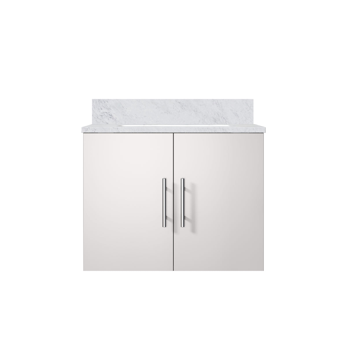 Lexora Geneva 24 in. Glossy White Single Sink Bath Vanity