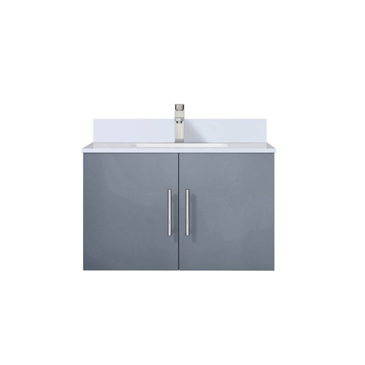 Lexora Geneva 30 in. Dark Grey Single Sink Bath Vanity