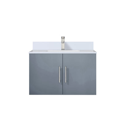 Lexora Geneva 30 in. Dark Grey Single Sink Bath Vanity