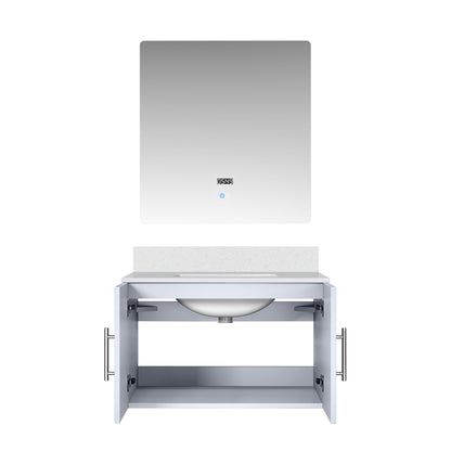 Lexora Geneva 30 in. Dark Grey Single Sink Bath Vanity