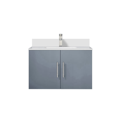Lexora Geneva 30 in. Dark Grey Single Sink Bath Vanity