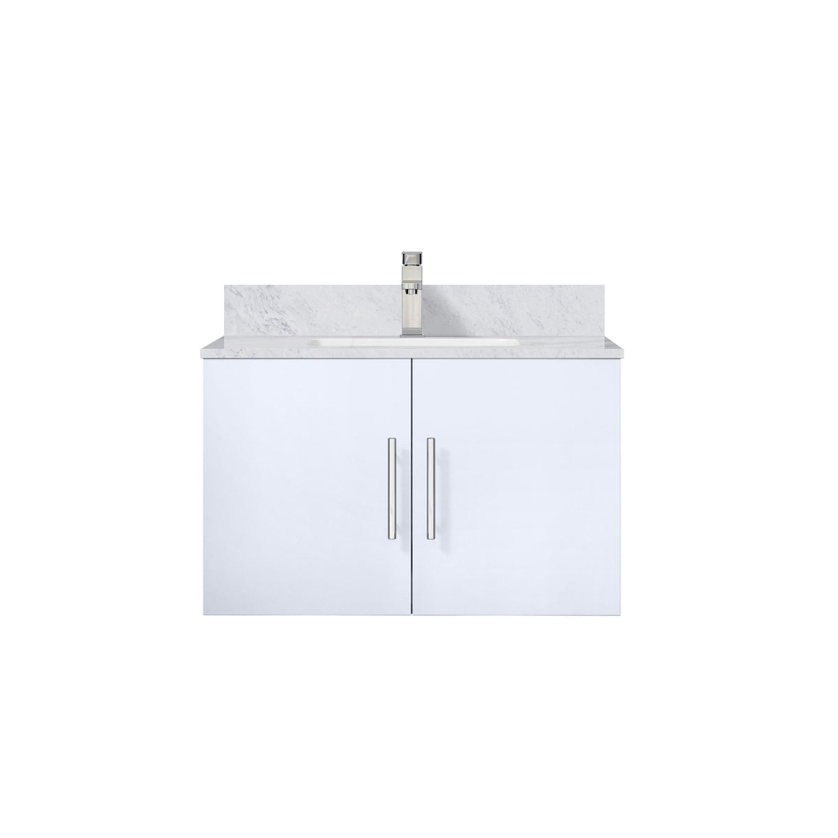 Lexora Geneva 30 in. Glossy White Single Sink Bath Vanity