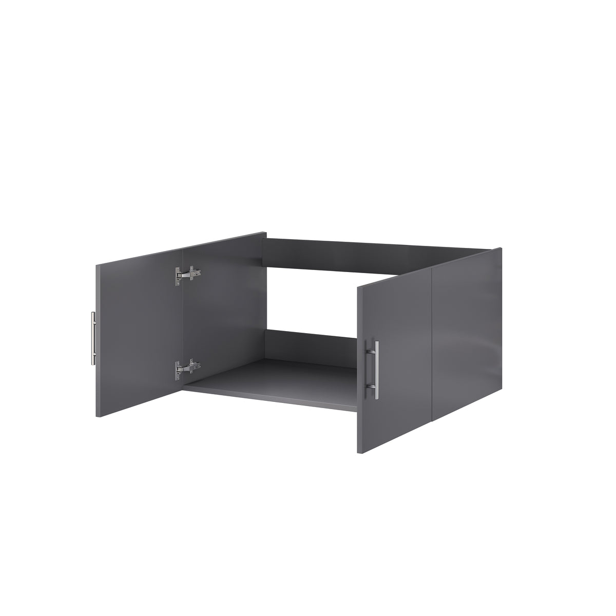 Lexora Geneva 36 in. Dark Grey Single Sink Bath Vanity