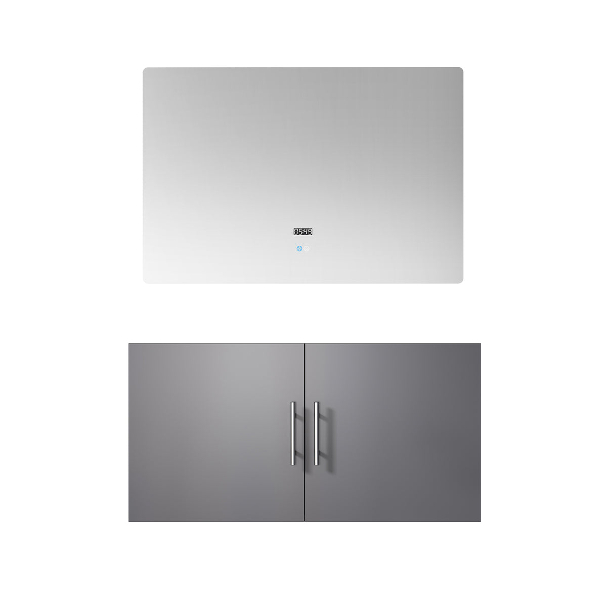 Lexora Geneva 36 in. Dark Grey Single Sink Bath Vanity