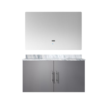 Lexora Geneva 36 in. Dark Grey Single Sink Bath Vanity