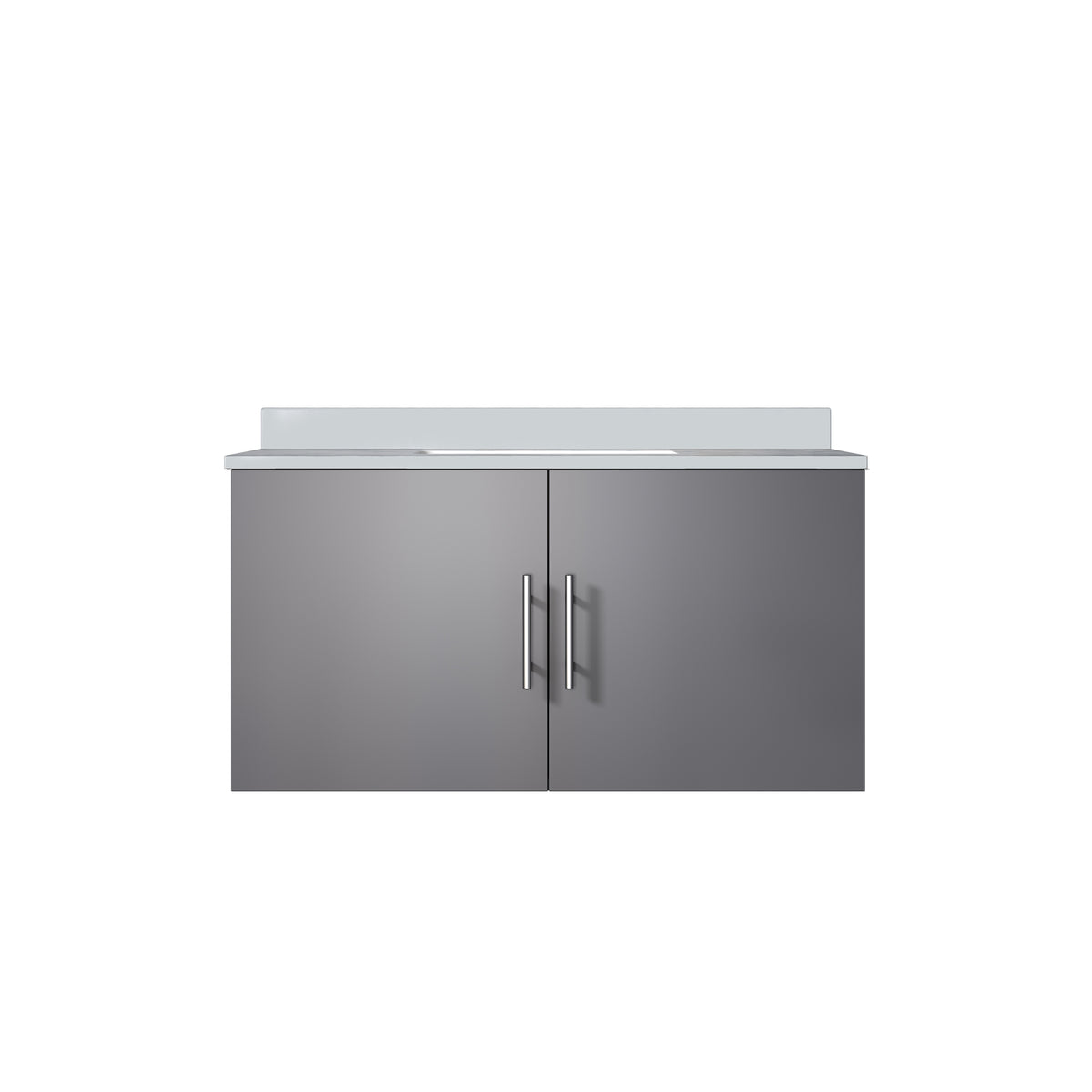 Lexora Geneva 36 in. Dark Grey Single Sink Bath Vanity