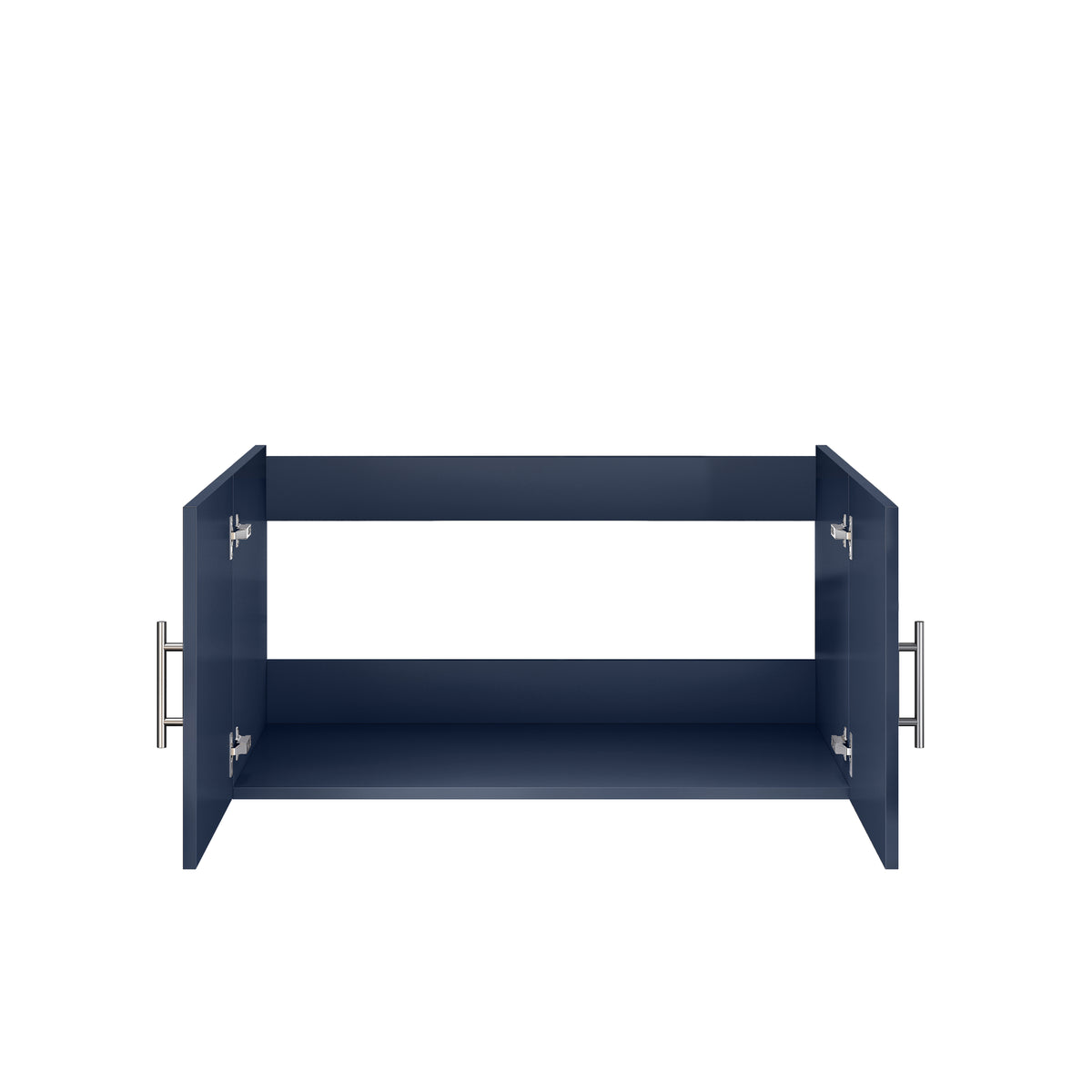 Lexora Geneva 36 in. Navy Blue Single Sink Bath Vanity