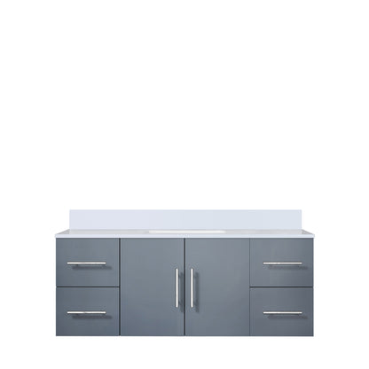 Lexora Geneva 48 in. Dark Grey Single Sink Bath Vanity