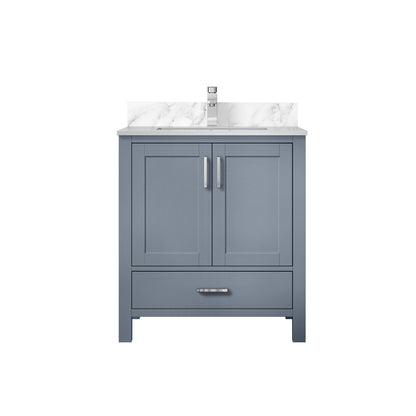 Lexora Jacques 30 in. Dark Grey Single Sink Bath Vanity