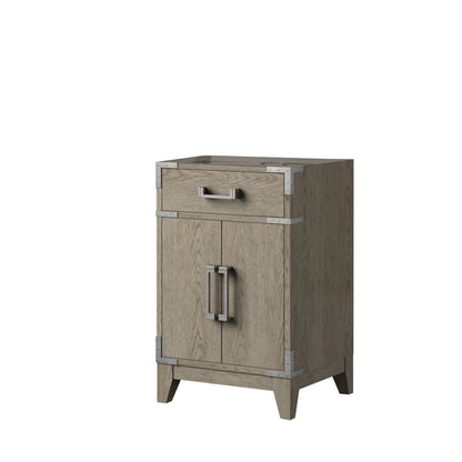 Lexora Laurel 20 in. Grey Oak Single Sink Bath Vanity