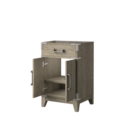 Lexora Laurel 20 in. Grey Oak Single Sink Bath Vanity
